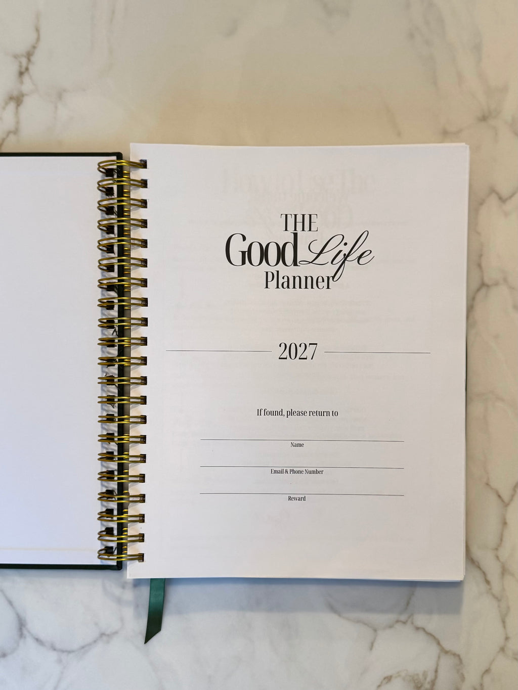 The Good Life Planner 2027